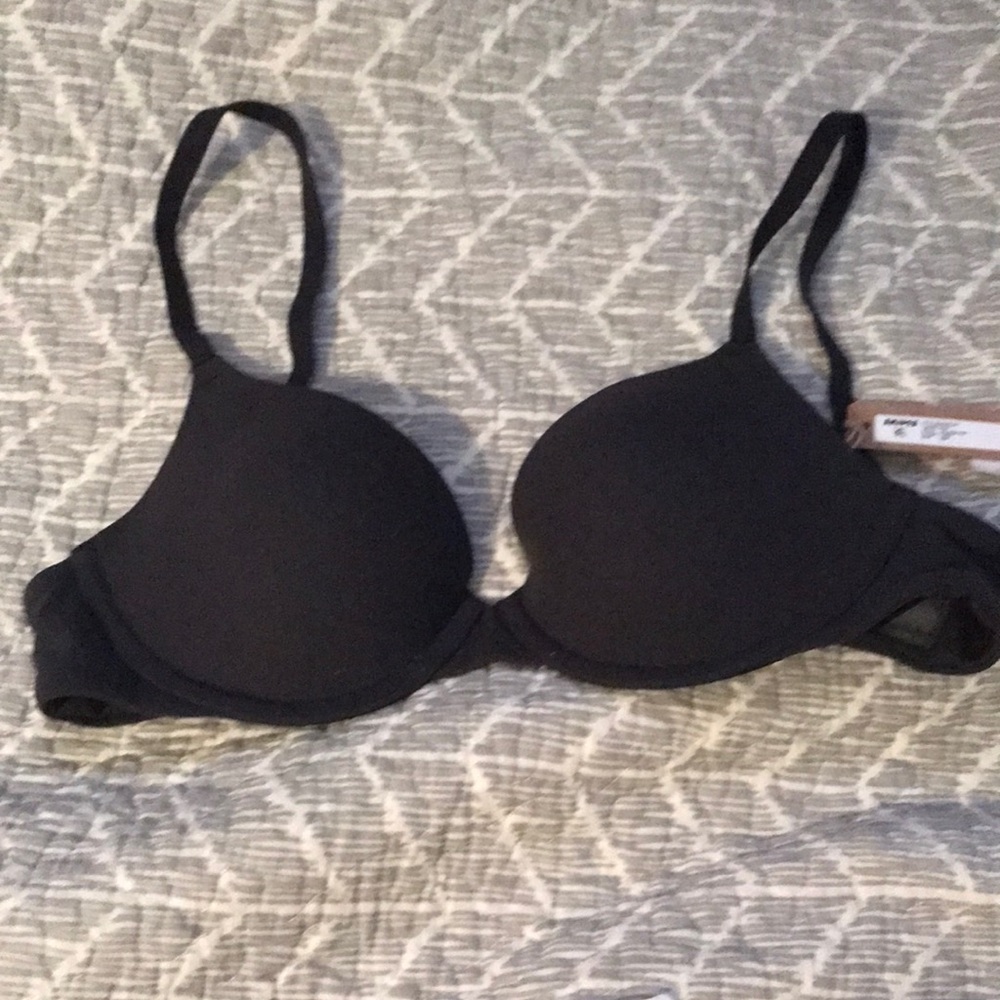 Black T-Shirt Bra - Women Intimates